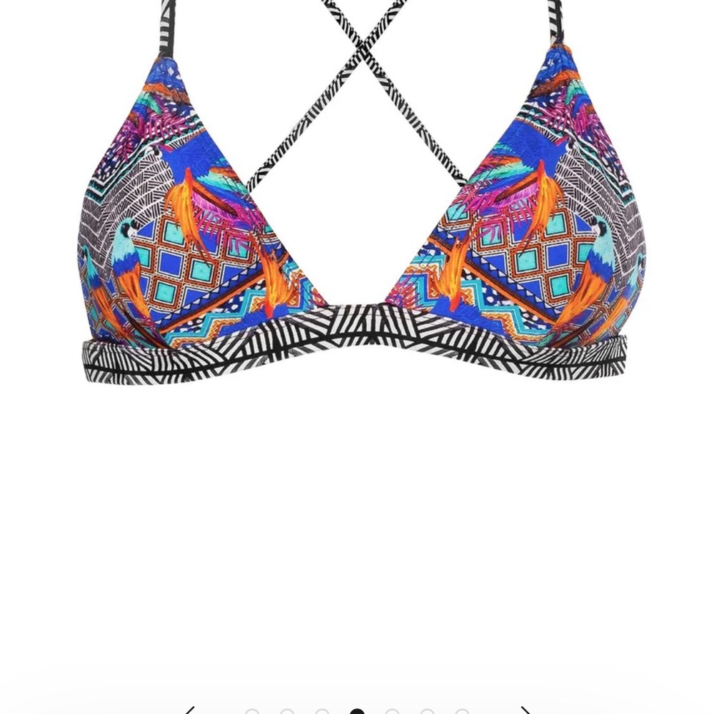 Vibrant Multicolor Bikini Set - Picture 7 of 10